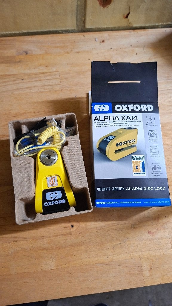Oxford Alarm slot motor 110 dB, Motoren, Ophalen, Nieuw