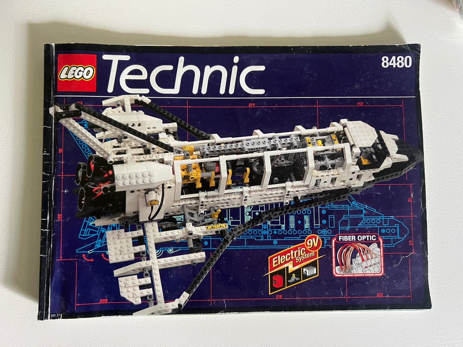 LEGO 8480 Navette Spatiale Technic vintage avec notice, Enlèvement ou Envoi, Lego, Ensemble complet, Utilisé