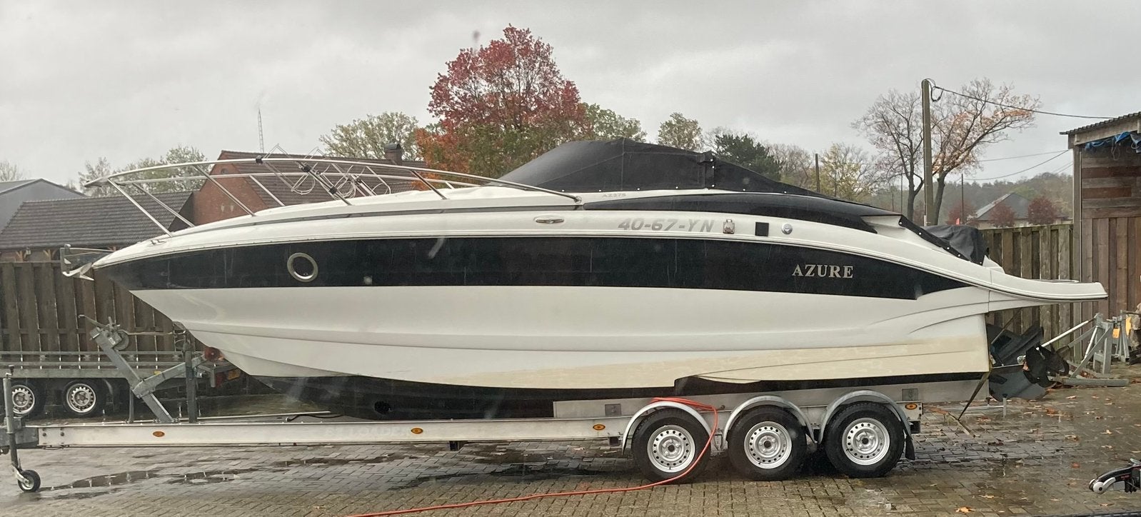 Azure AZ 275 speedkruiser met Volvo Penta D4 260 diesel, Sports nautiques & Bateaux, Speedboat, Utilisé, Diesel, 200 ch ou plus