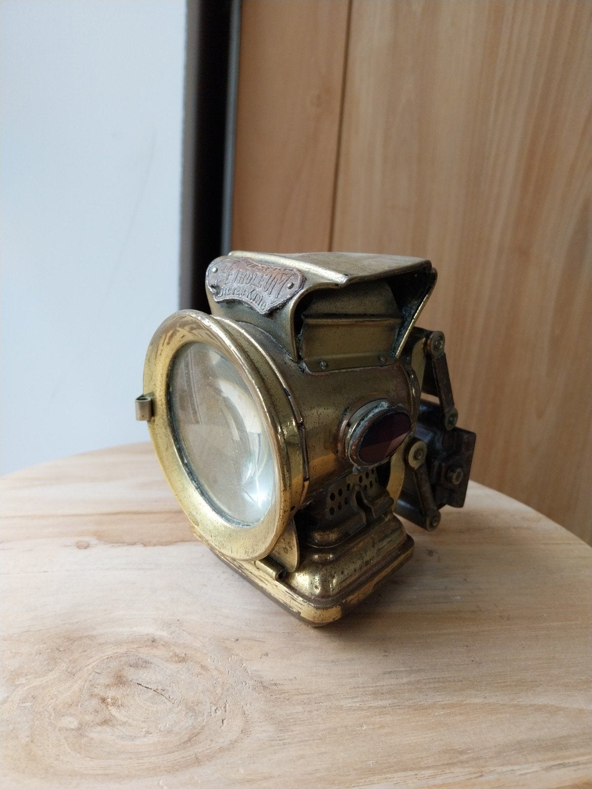 Engelse BSA fietslamp joseph lucas wo1 1918, Ophalen of Verzenden