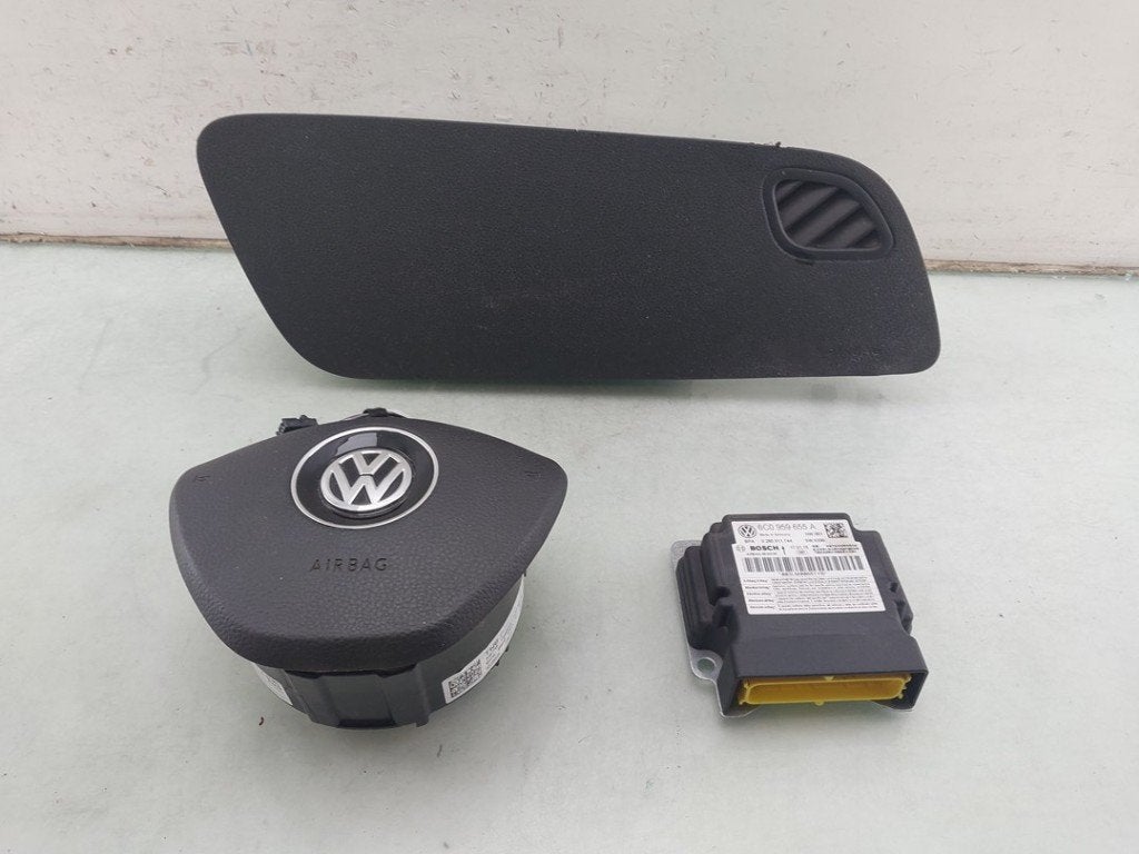 AIRBAG ENSEMBLE + ORDINATEUR Volkswagen Polo V (6R), Volkswagen, Volkswagen AG, Utilisé, Kundenbetreuung@volkswagen.de