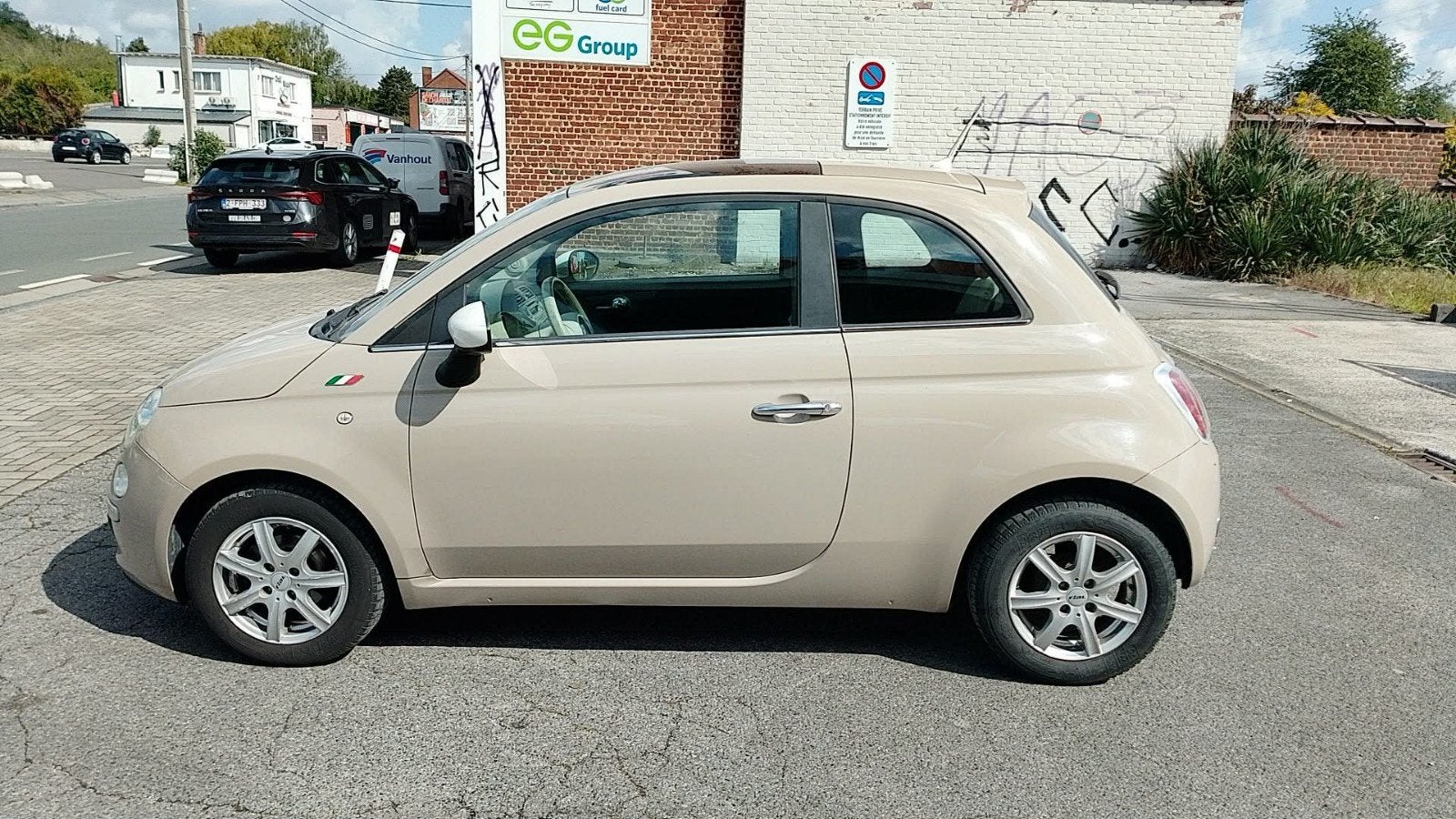 Fiat 500 1.2 8v 69ch pop dualogic, Achat, Entreprise, Beige, Automatique