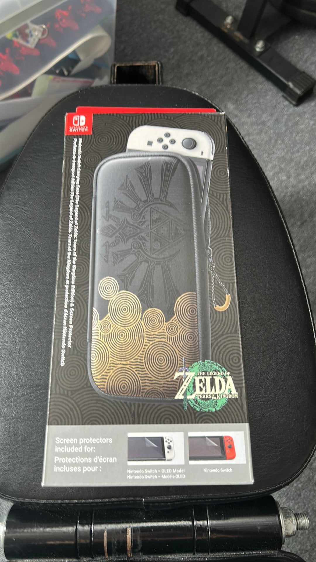 Zelda tears of the kingdom Nintendo Switch carrying case, Ophalen of Verzenden, Nieuw, Switch