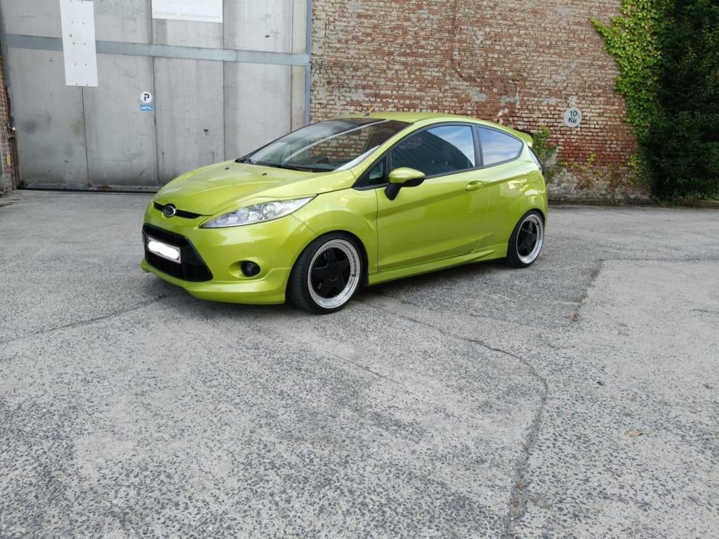Ford fiesta mk7 Zetec, Auto's, Ford, Voorwielaandrijving, Stof, Zwart, 1600 cc
