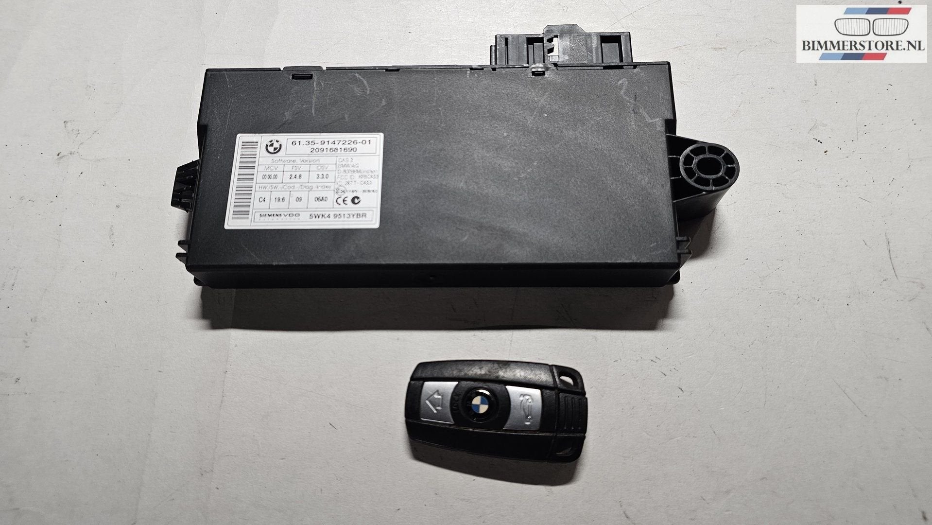 CAS 3 BMW 1 / 3  Serie E8x E9x 61359147226 9147226 5WK49513Y, Gebruikt, -, Ophalen of Verzenden, -