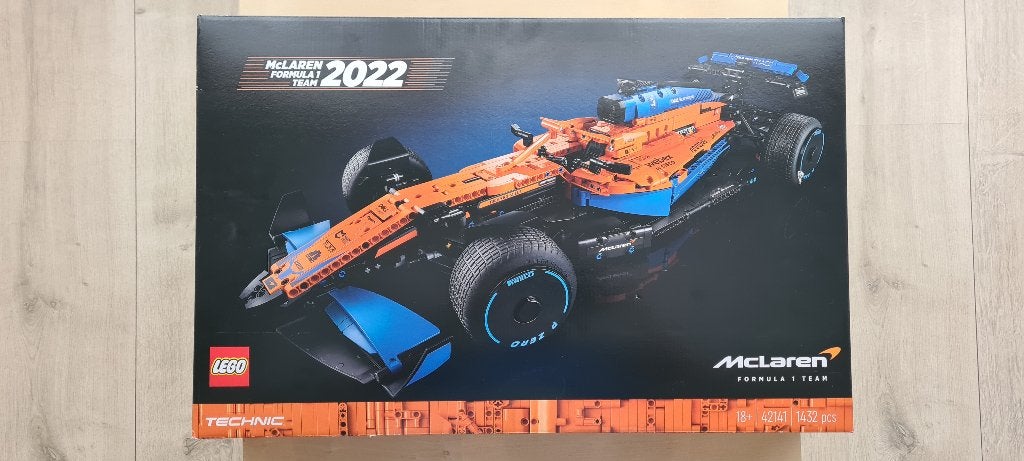 LEGO 42141 McLaren Formule 1 Racewagen pirelli edition, Ophalen, Lego, Nieuw, Complete set