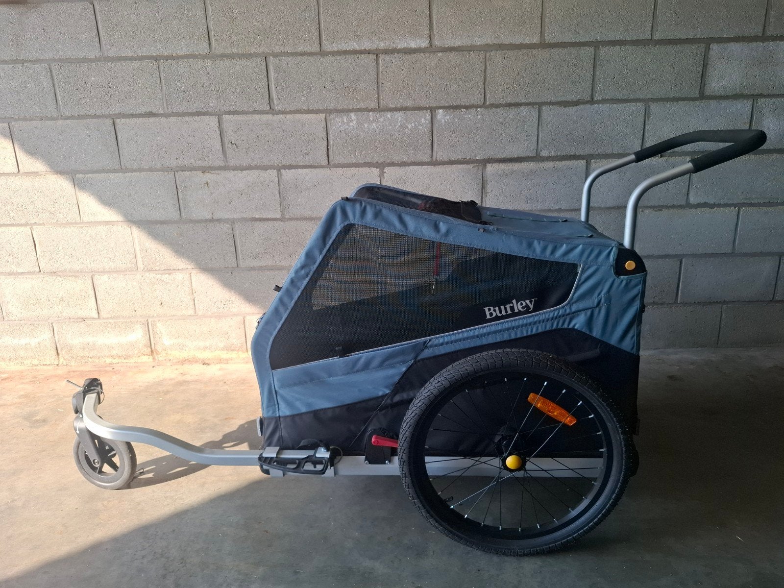 Burley Bark Ranger XL - hoogwaardige fietskar voor hond, Fietsen en Brommers, Ophalen, Opvouwbaar, Burley, Zo goed als nieuw