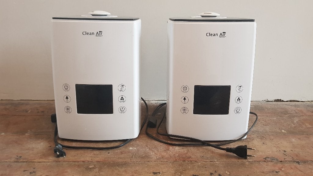 Clean Air Optima luchtbevochtiger met hygrometer, Elektronische apparatuur, Luchtbehandelingsapparatuur, Ophalen, Gebruikt, Luchtbevochtiger