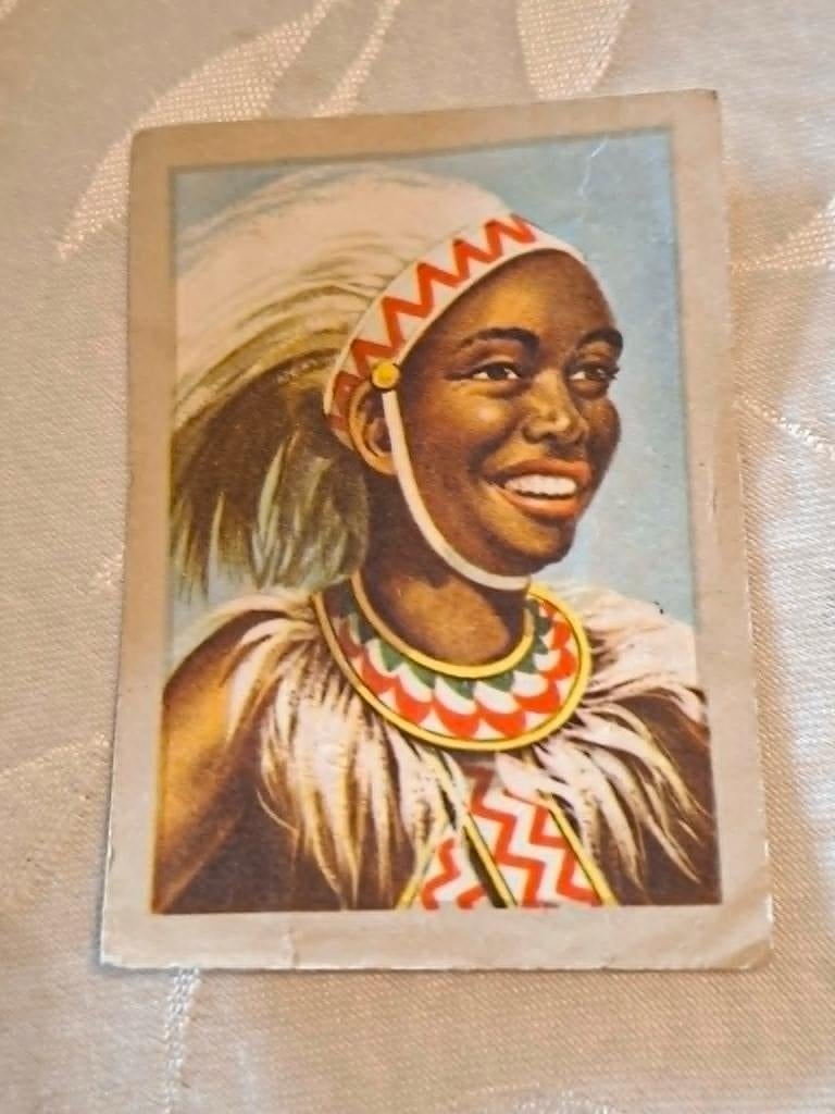 Prentje/Chromo : Watutsi / Chocolade Jacques, Verzamelen, Foto's en Prenten, Gebruikt, Prent, Overige onderwerpen, Ophalen of Verzenden