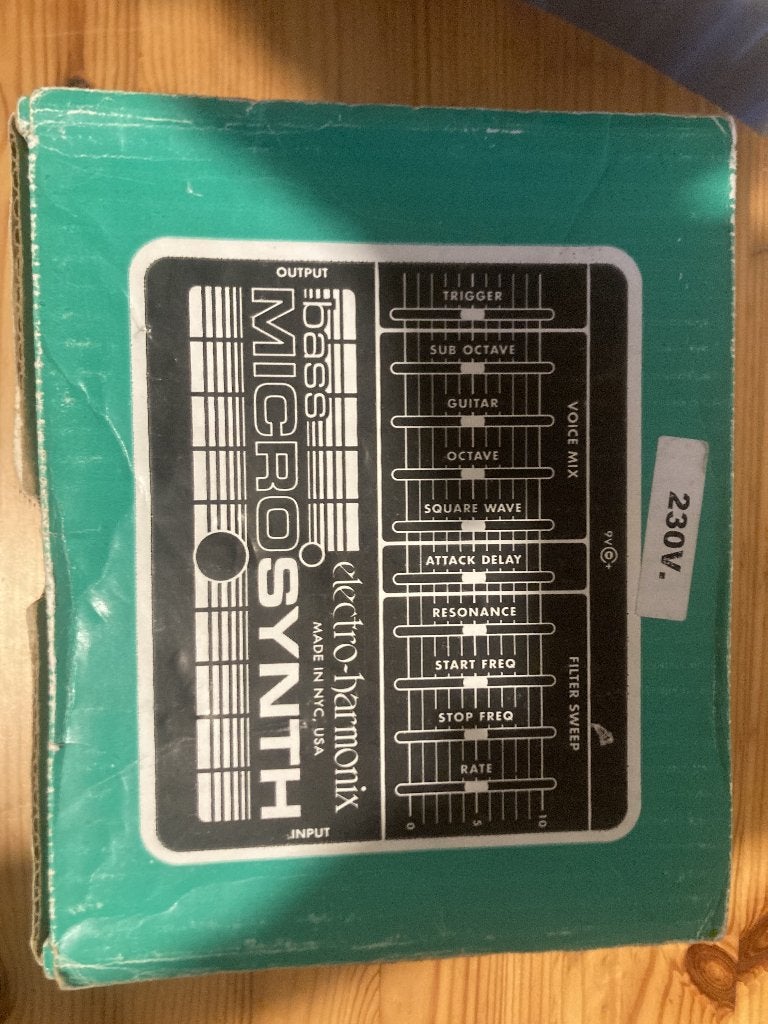 Electro Harmonics micro synth for BASS, Muziek en Instrumenten, Ophalen