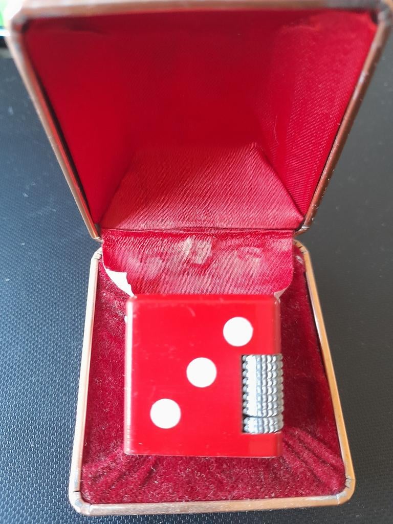 Beau et rare briquet vintage à gaz, Collections, Enlèvement ou Envoi, Briquet