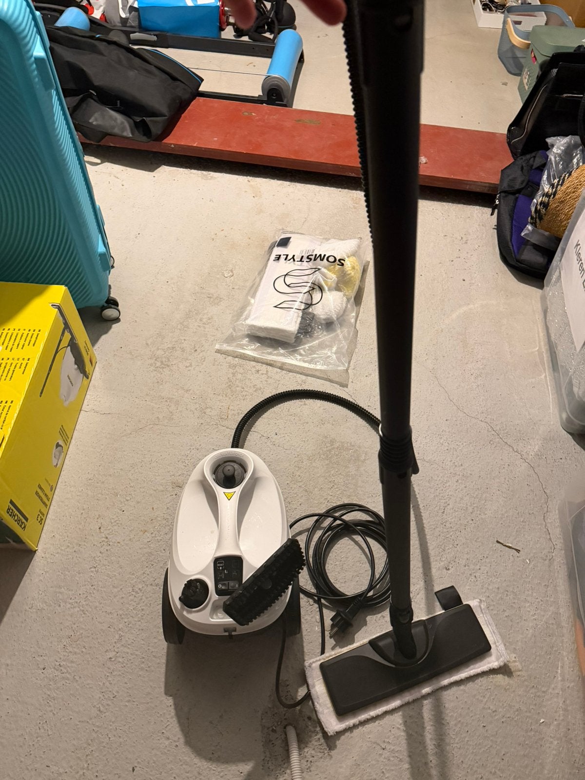 Net. à vapeur Kärcher SC 3 EasyFix — presque neuf + extras, Electroménager, Vapeurs, Enlèvement, Comme neuf, Nettoyeur à vapeur