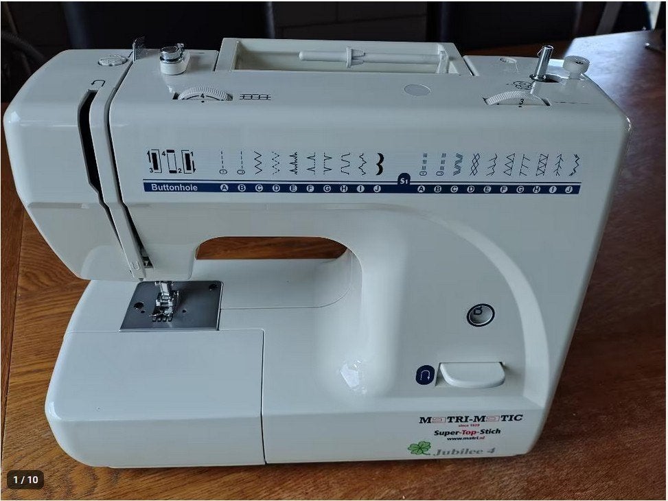 Naaimachine MatriMatic Jubilee 4, Hobby en Vrije tijd, Naaimachines en Toebehoren, Ophalen of Verzenden, Zo goed als nieuw, Naaimachine