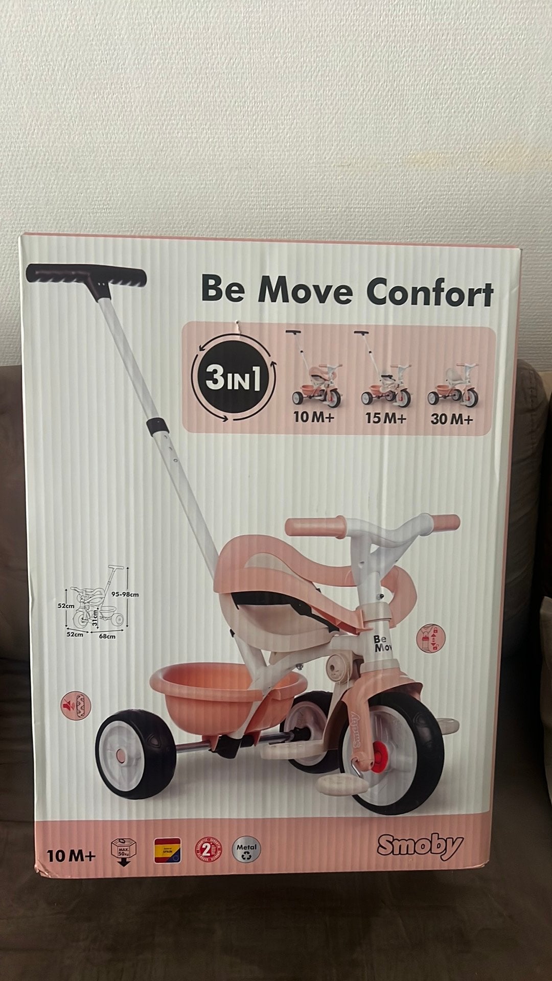 3-in-1 kinderfiets, Ophalen, Zo goed als nieuw