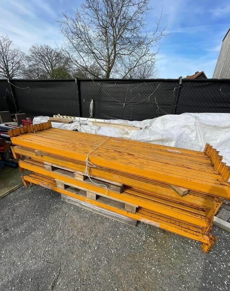 Palletstelling met liggers, Zakelijke goederen, Kantoor en Winkelinrichting | Onderdelen, Ophalen