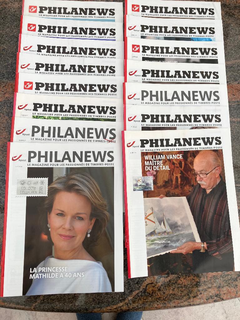 Brochures et revues  Philanews Timbres, Verzenden, Catalogus