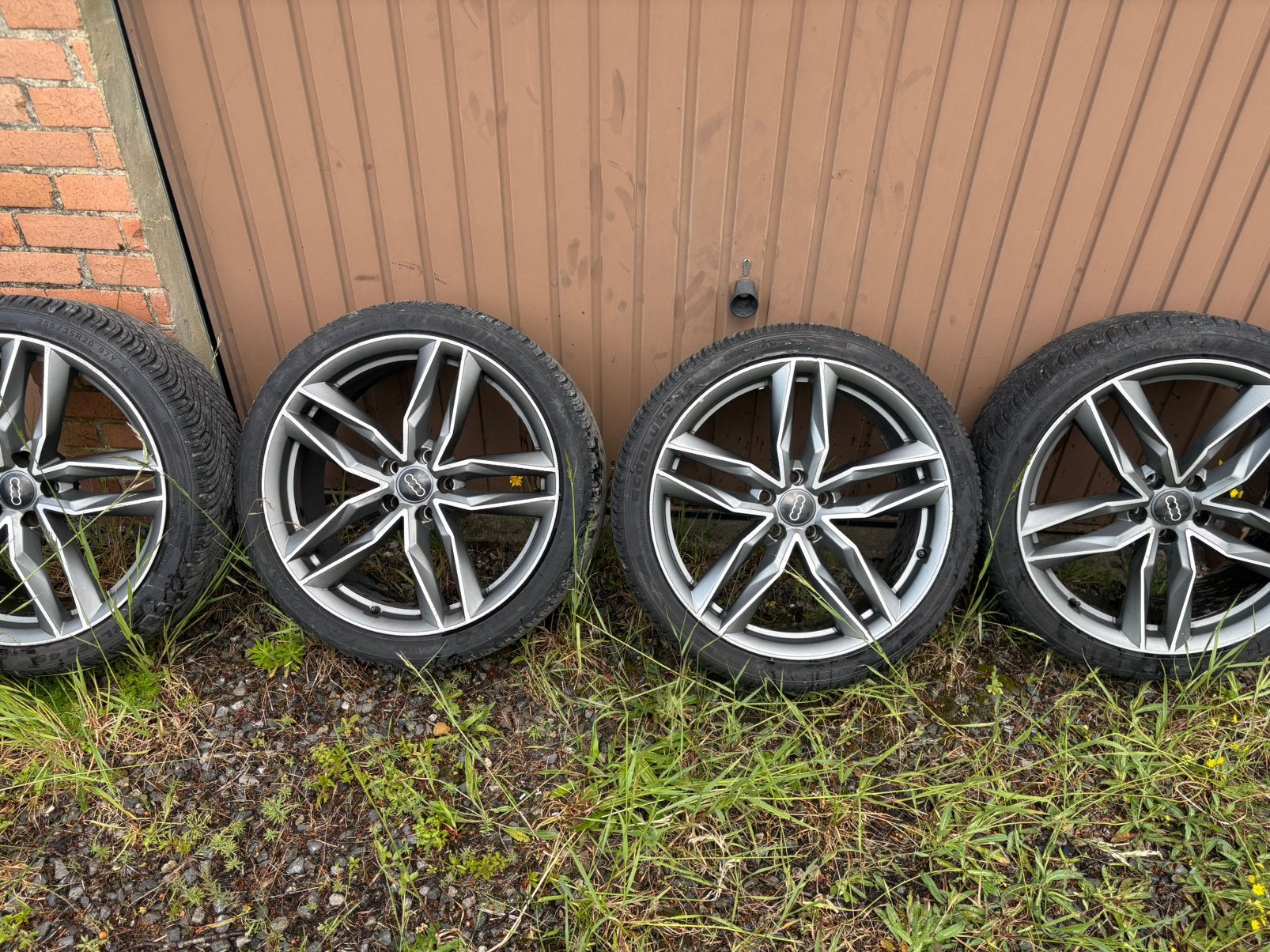 4 jantes 255 35 20 audi a6 c7, Autos : Pièces & Accessoires, Pneus & Jantes, Enlèvement ou Envoi, 4 Saisons, Pneu(s)