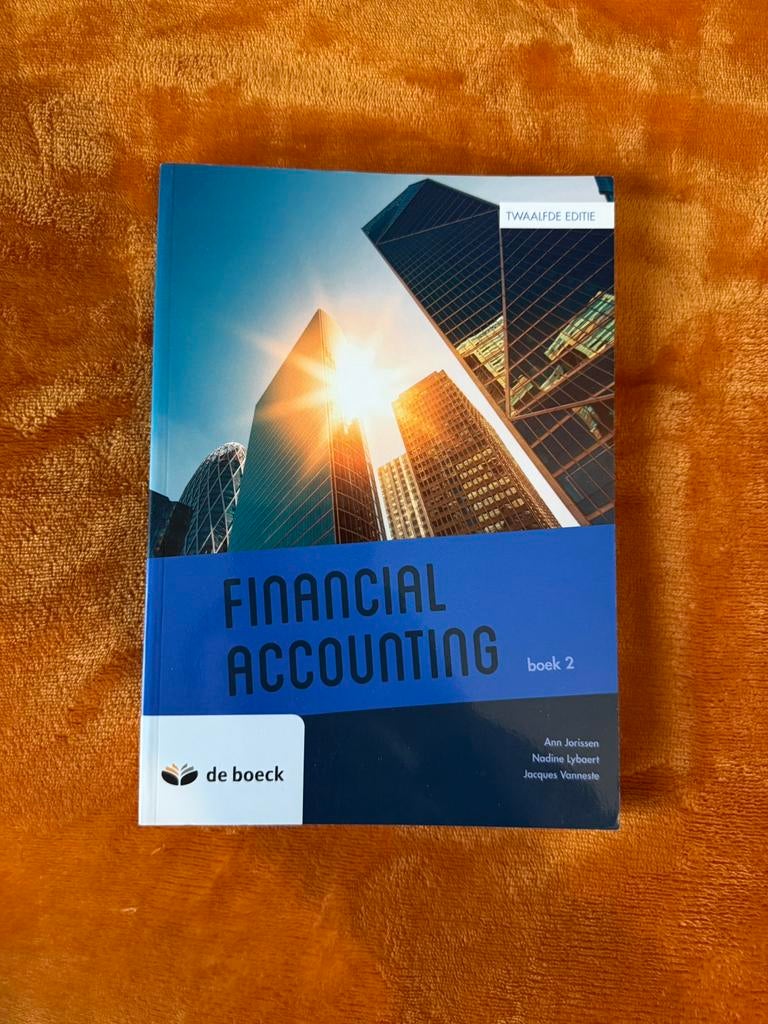 Financial accounting 2019, Ophalen, Nederlands