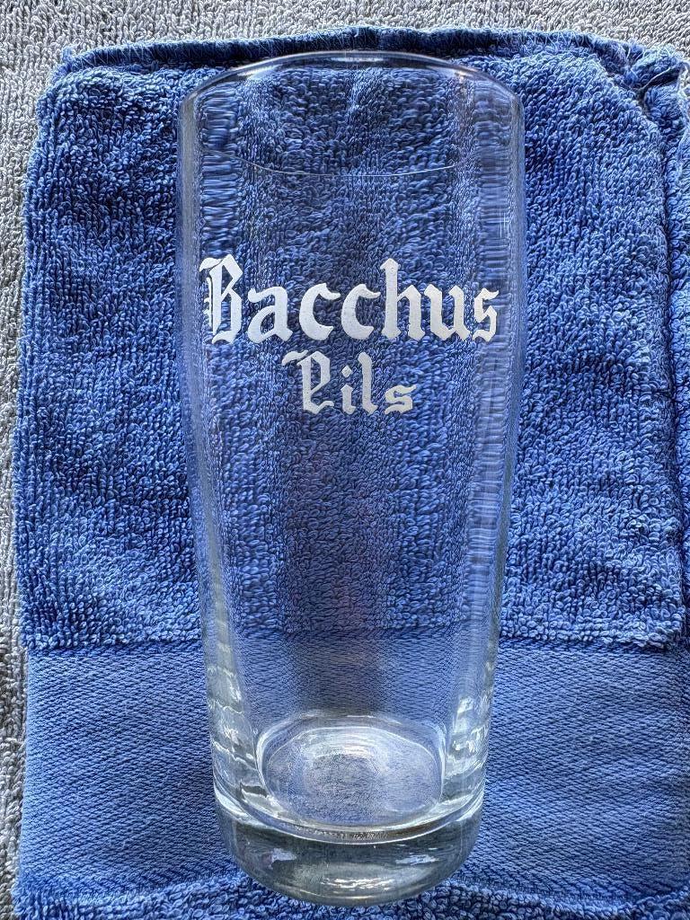 Bacchus Pils, Verzamelen, Biermerken, Ophalen of Verzenden, Gebruikt, Glas of Glazen