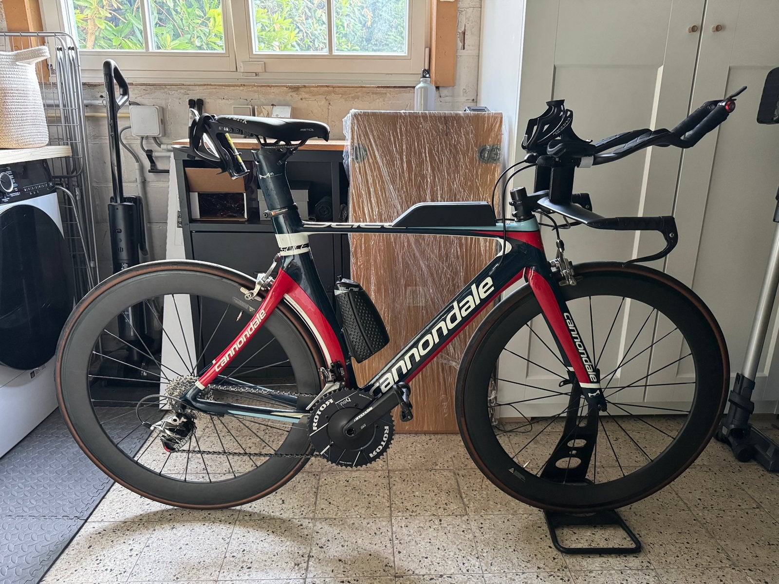 Cannondale SuperSlice – vélo de triathlon full équipé, Enlèvement, Utilisé