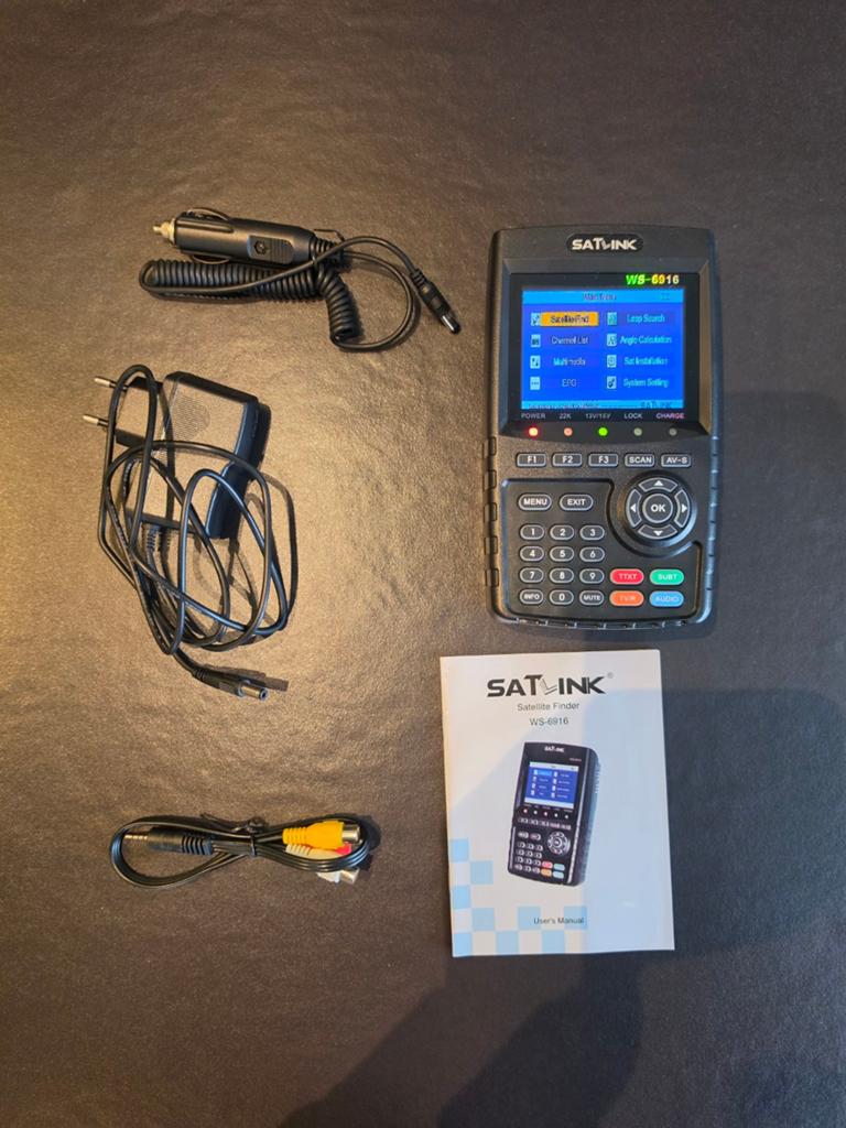 Satellietmeter: Satlink WS-6916, TV, Hi-fi & Vidéo, Antennes paroboliques, Enlèvement ou Envoi, Antenne (parabolique)