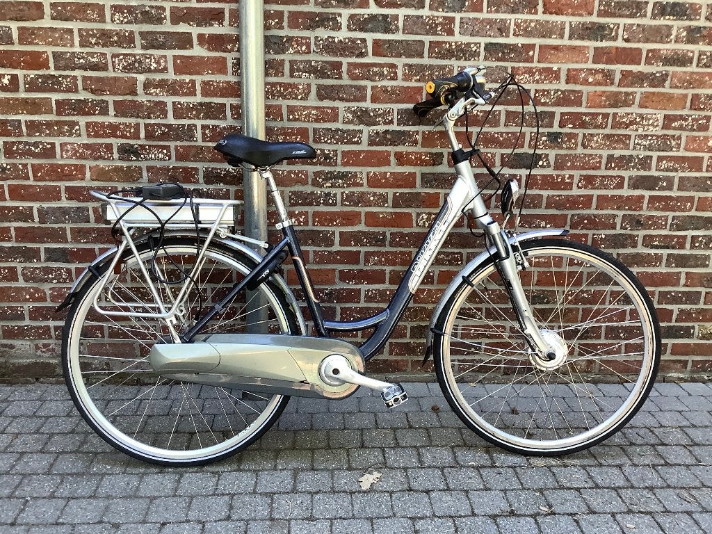 Elektrische damesfiets Bikkel defecte batterij, Autres marques, 47 à 51 cm, Enlèvement, Moins de 30 km par batterie