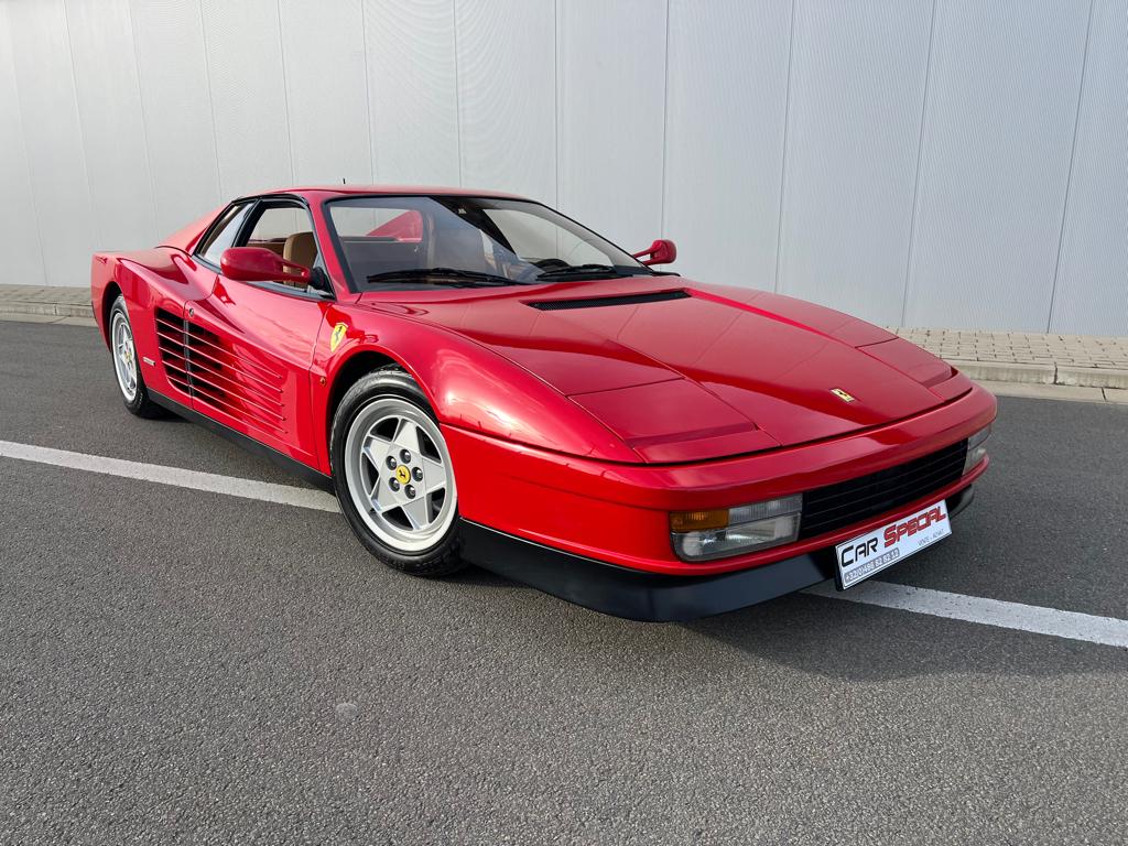 TESTAROSSA, Auto's, Ferrari, Achterwielaandrijving, Beige, 12 cilinders, Leder