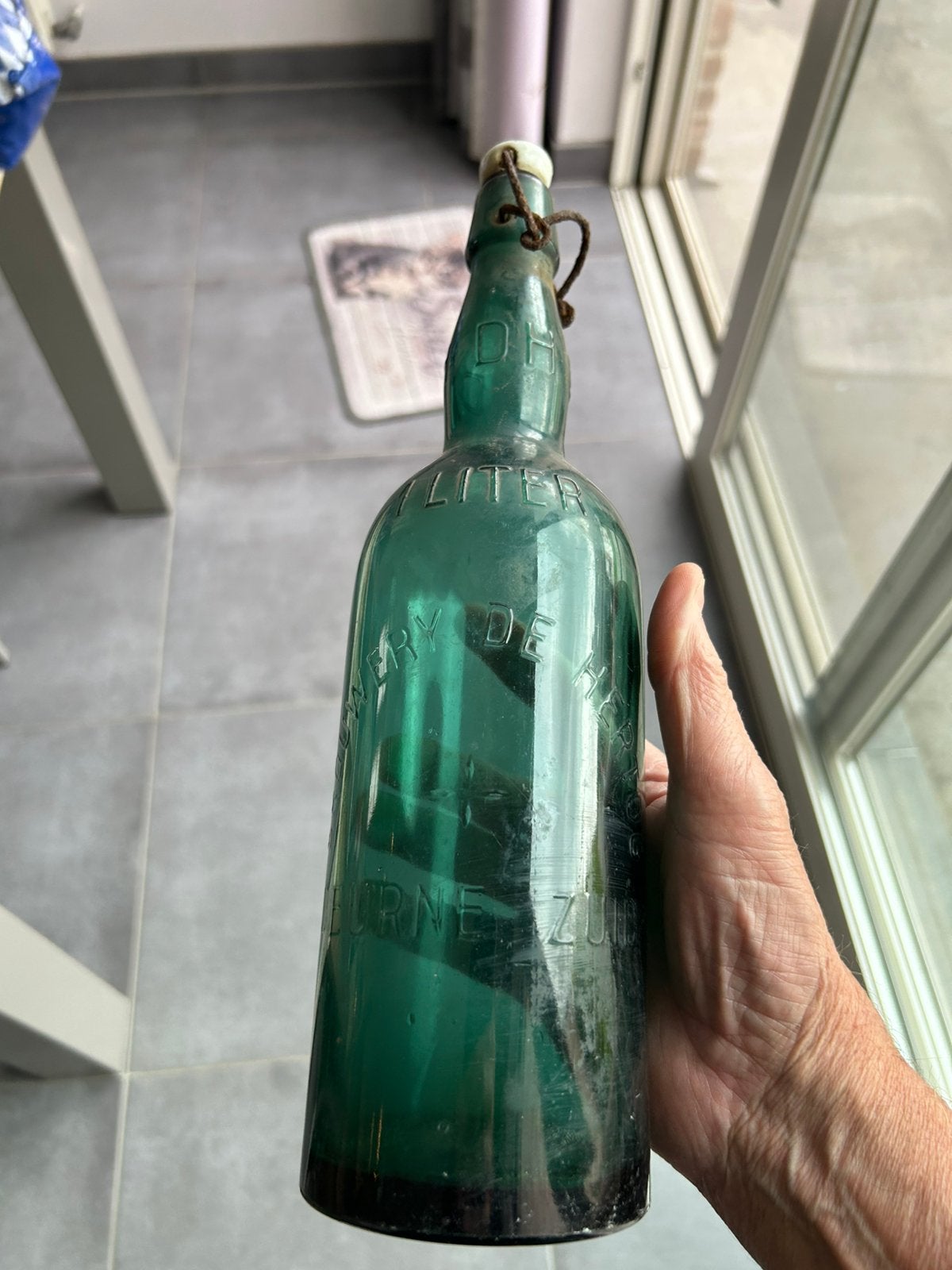 Brouwerij De hertog ( Deurne - Zuid ) 1 liter fles, Collections, Enlèvement ou Envoi