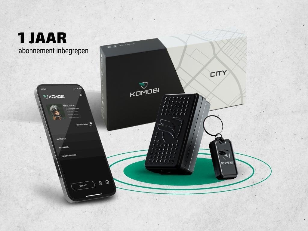 Komobi GPS Tracker City motorfiets motor, Motoren, Nieuw, Ophalen of Verzenden