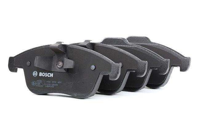 BOSCH 0 986 494 401 Plaquettes de frein, Enlèvement, Neuf, Renault