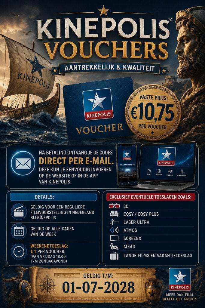 Kinepolis TICKETS 101% BETROUWBAAR ALLEEN IN NL GELDIG, Tickets & Billets, Trois personnes ou plus, Ne s'applique pas, Conçu pour IMAX