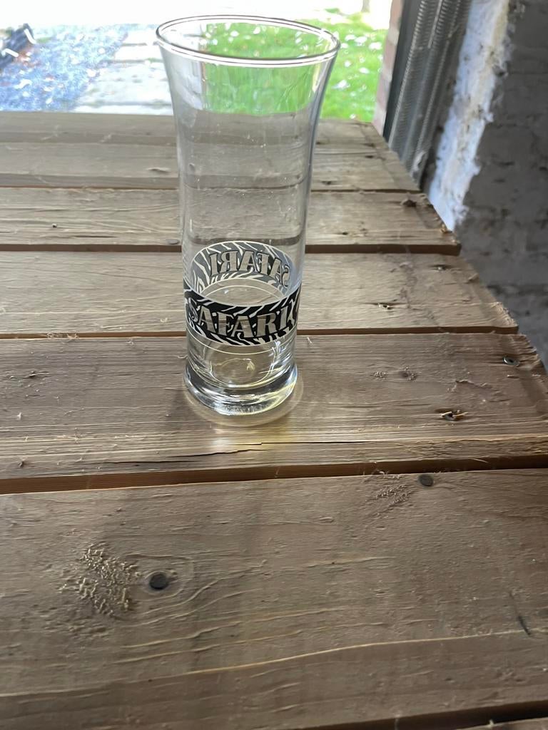 Safari long drink glas, Ophalen of Verzenden, Zo goed als nieuw, Overige typen