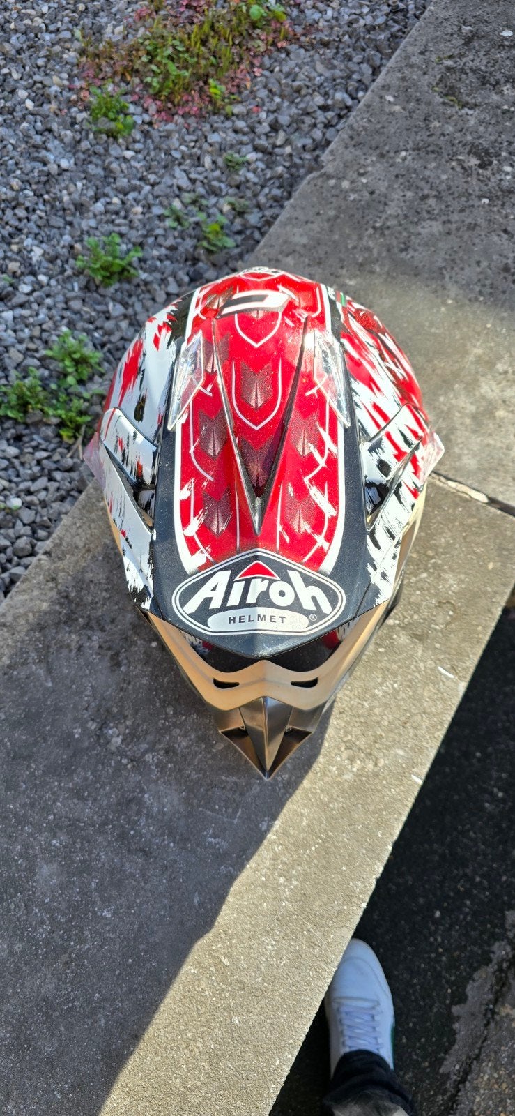 Casque cross Airoh, Motos, Autres marques, Seconde main, Casque off road, Enlèvement