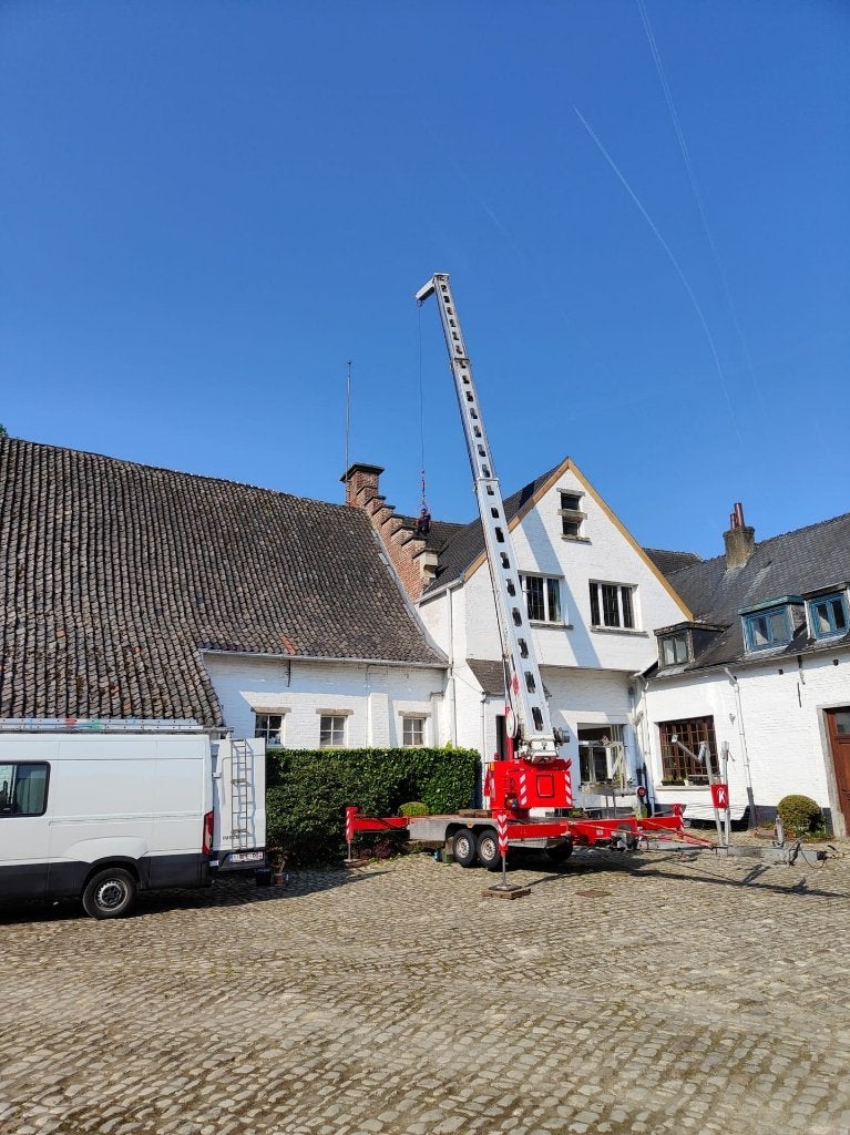 GRUE KLAAS TYPE 20 / 30, Enlèvement, Grue