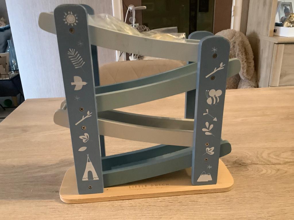 Little Dutch houten autobaan (29x30 cm), Kinderen en Baby's, Ophalen of Verzenden, Zo goed als nieuw