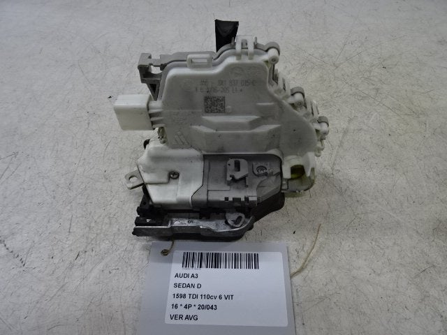 PORTIERSLOT LINKS VOOR Audi A3 Limousine (8VS / 8VM), Gebruikt, Voor, Audi