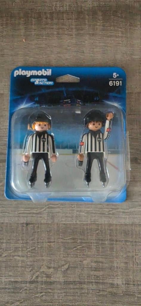 Playmobil Hockey scheidsrechters 6191, Kinderen en Baby's, Ophalen of Verzenden, Zo goed als nieuw, Complete set