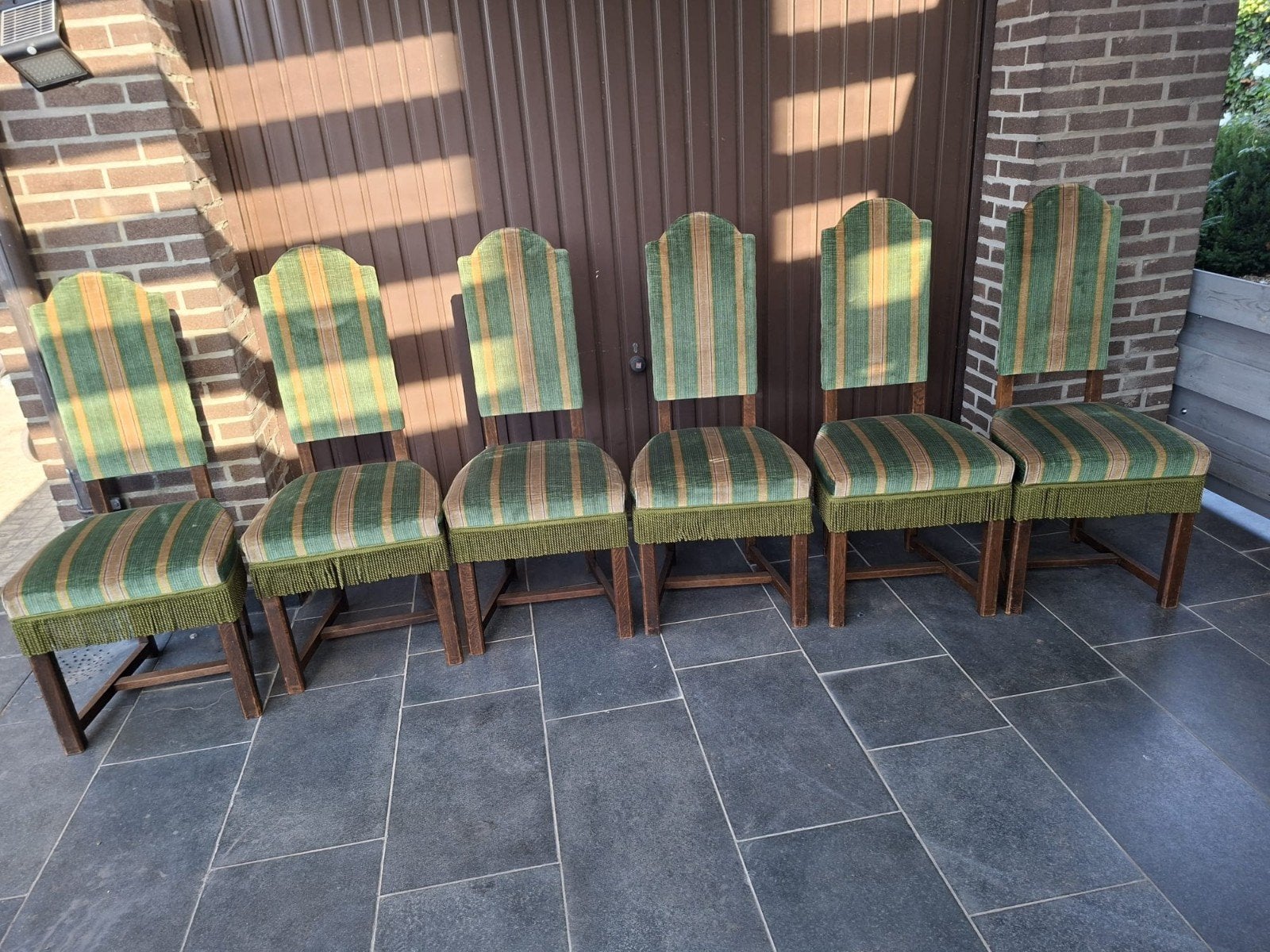 6 eetkamerstoelen of per stuk, Ophalen