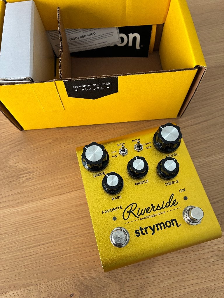Pédale Strymon Riverside Drive  Complet, Enlèvement ou Envoi, Utilisé