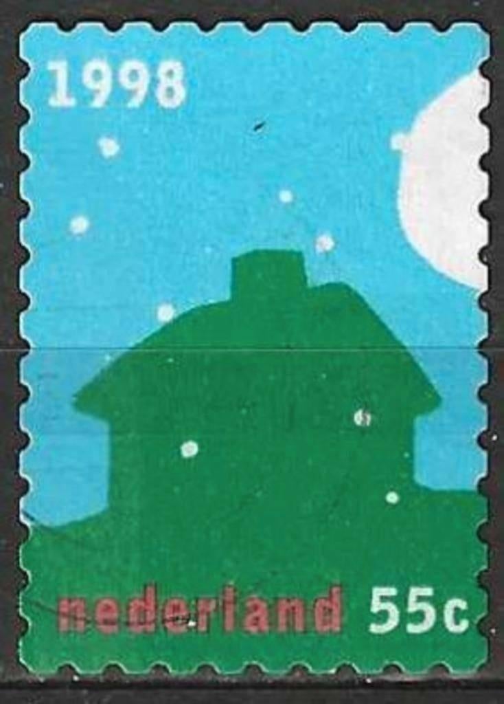 Nederland 1998 - Yvert 1662 - Eindejaarsfeesten (ST), Verzenden, Gestempeld