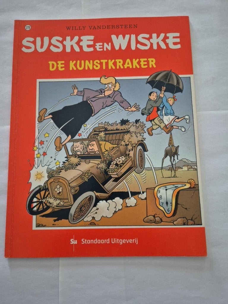 Suske en Wiske nr. 278 – De Kunstkraker, Gelezen, Verzenden, Willy Vandersteen, Eén stripboek