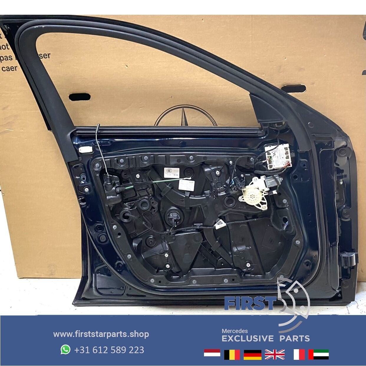 COMPLETE W213 S213 DEUR LINKSVOOR Mercedes E Klasse 2016-202, Gebruikt, -, Deur, Voor