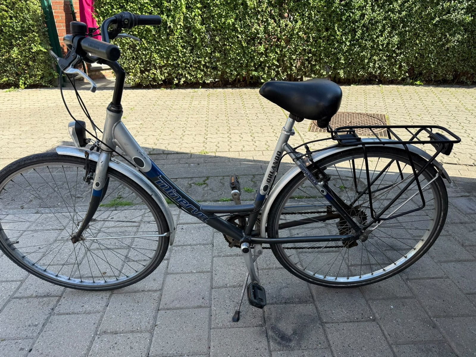 Damesfiets, Gebruikt, Velgrem, 47 tot 50 cm, Versnellingen