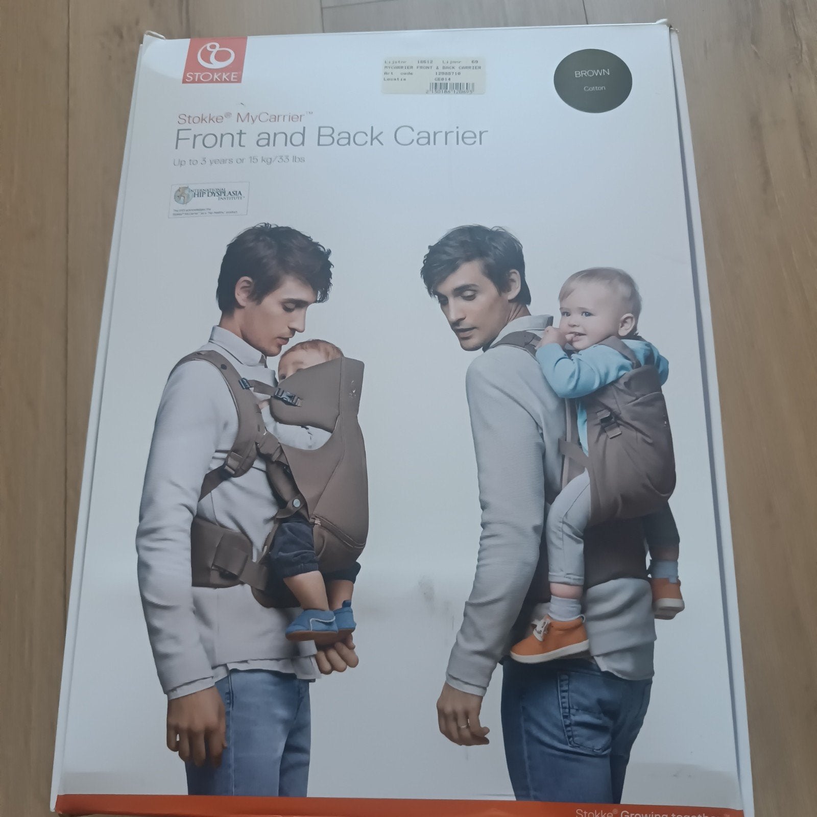 Stokke MyCarrier, Kinderen en Baby's, Ophalen, Rug, Draagzak