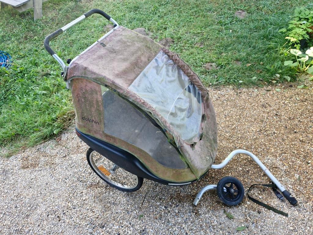 Fietskar Winther Dolphin XL-goede staat maar doek versleten, Fietsen en Brommers, Ophalen of Verzenden, Gebruikt