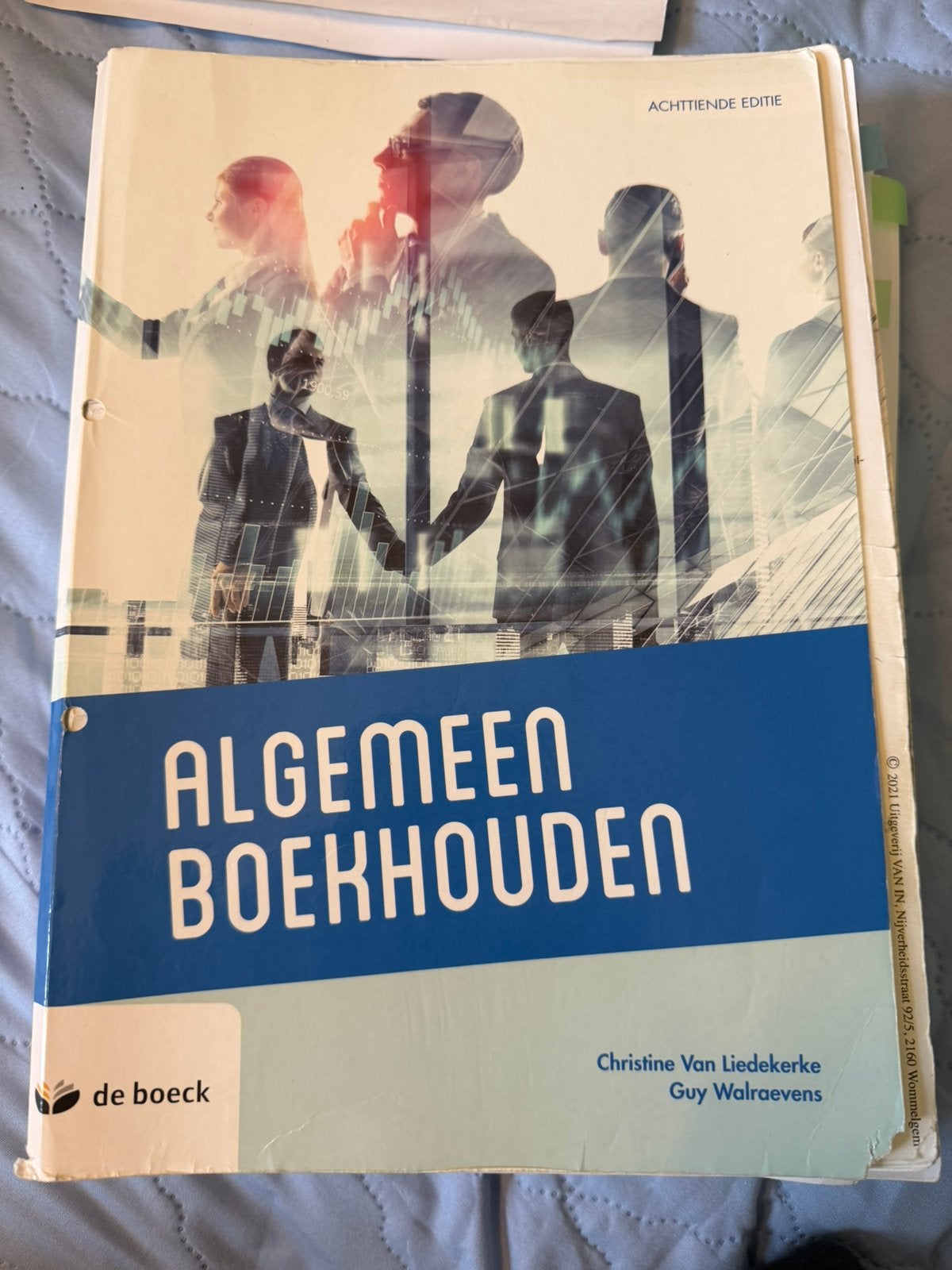 ALGEMEEN BOEKHOUDEN - 18de editie, Boeken, Ophalen of Verzenden, Gelezen, Overige niveaus, Bedrijfseconomie