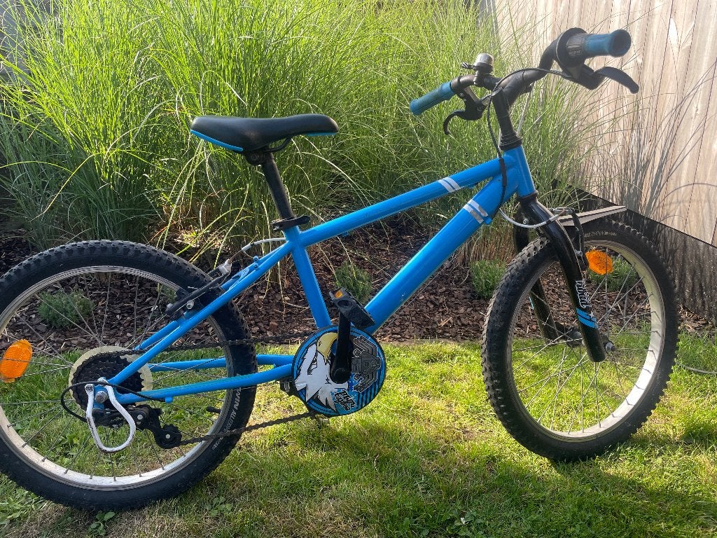 Jongensfiets, Ophalen, B-twin, Gebruikt, Velgrem