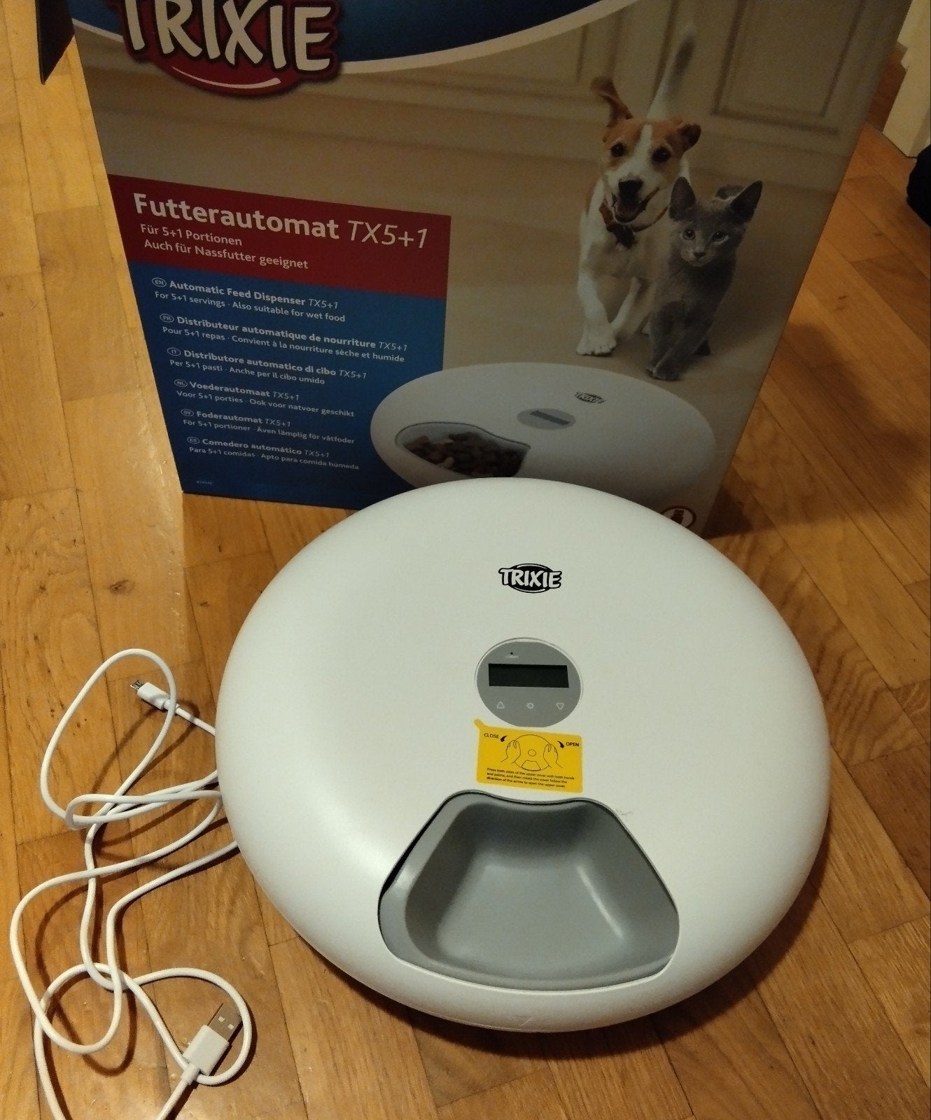 Distributeur automatique de nourriture, Dieren en Toebehoren, Kattenvoerbakken en Drinkbakken