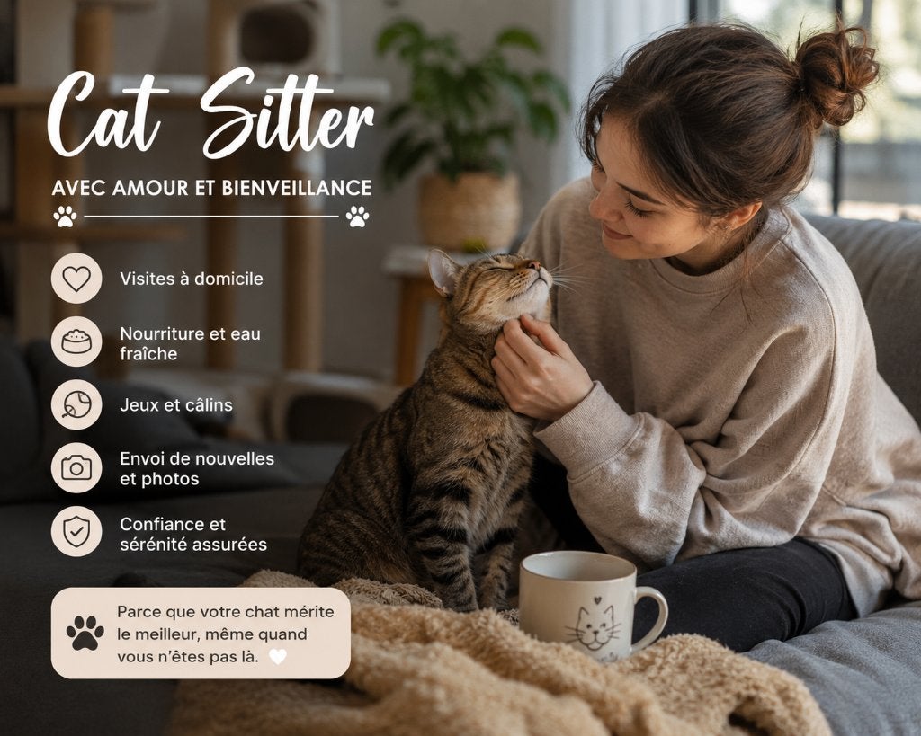 Cat sitter, Animaux & Accessoires, Chats & Chatons | Chats de race | Poil ras, Chat