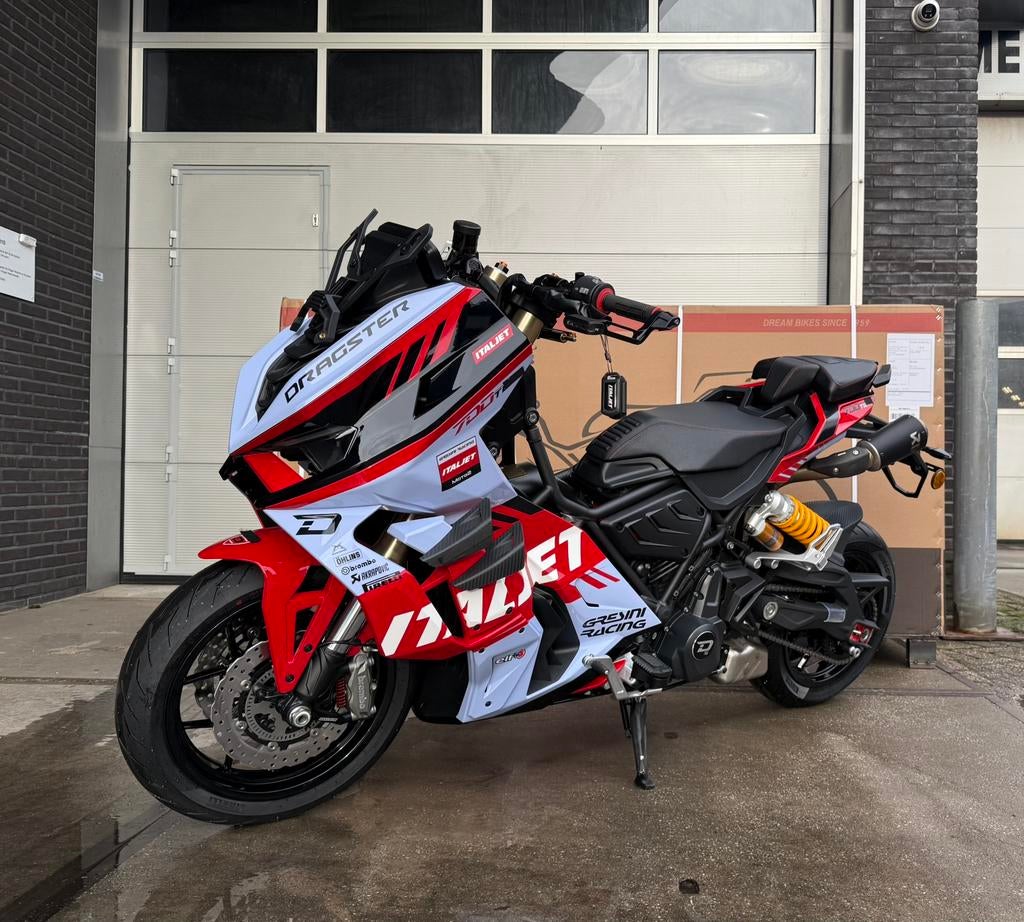 Nieuw Italjet dragster 700 limited twin (2 stuks), Permis Moto A, Plus de 35 kW, Sport, 700 cm³